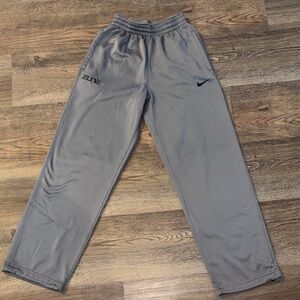 Nike Elite Charcoal Gray Track Pants size S